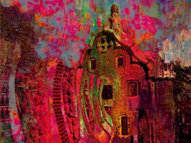 Original Figurative Cities Digital by Javier Diaz