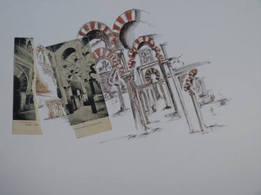 Original Fine Art Architecture Drawings by Nel Ten Wolde