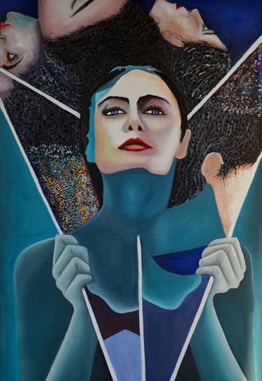 Original Abstract Expressionism Abstract Paintings by Kadir Kaplan