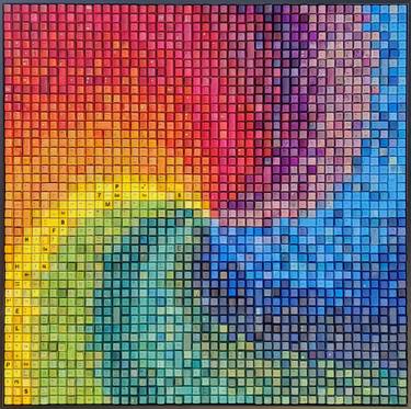Original Modern Abstract Mixed Media by Erik Jensen Art