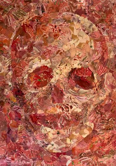 Original Conceptual Mortality Collage by Romeo Madonna