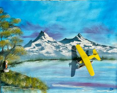 Original Conceptual Airplane Installation by Bg Snyder
