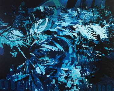 Original Abstract Landscape Painting by Leigh Webster