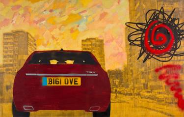 Print of Conceptual Automobile Paintings by Vytautas Tomasevicius
