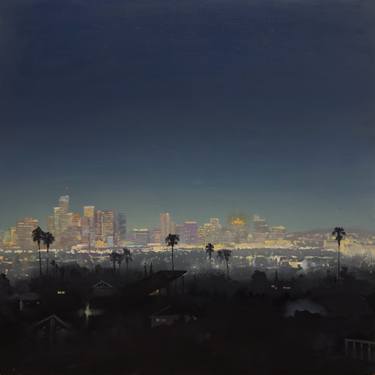 Original Realism Cities Painting by Relja Penezic