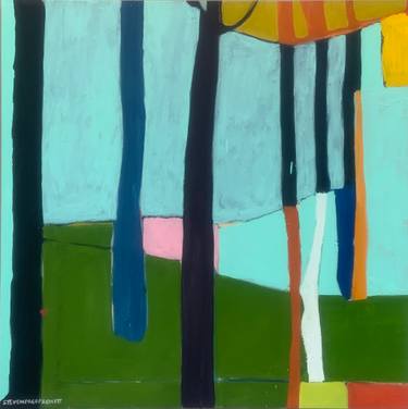 Original Abstract Expressionism Abstract Paintings by Steven Page Prewitt