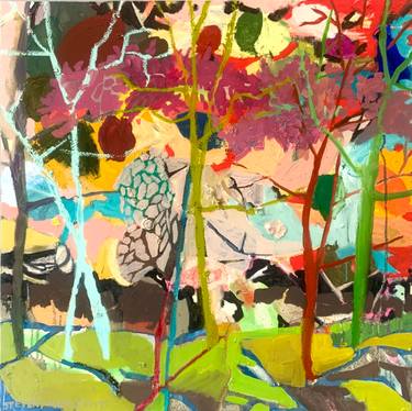 Original Abstract Expressionism Abstract Paintings by Steven Page Prewitt