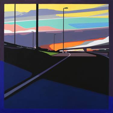 Original Abstract Landscape Paintings by Thomas Gavin