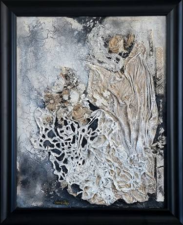 Original Contemporary Abstract Mixed Media by Sana Shaw