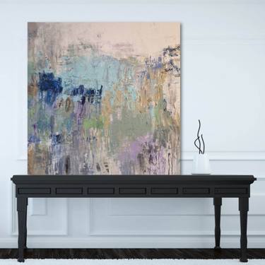 Original Abstract Expressionism Landscape Painting by Andrea Edwards