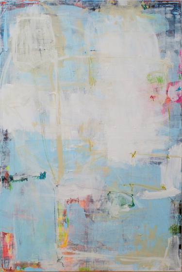 Original Abstract Expressionism Abstract Painting by Maike Barbara Maier