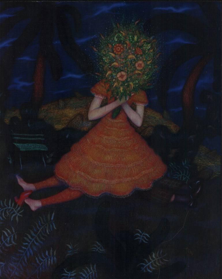 Original Figurative Fantasy Paintings by Alexandr Reznyk