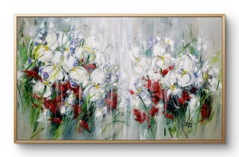 Original Abstract Expressionism Abstract Paintings by Beatriz Dufour
