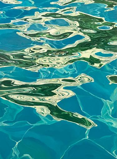 Original Photorealism Water Paintings by Ulyana Korol