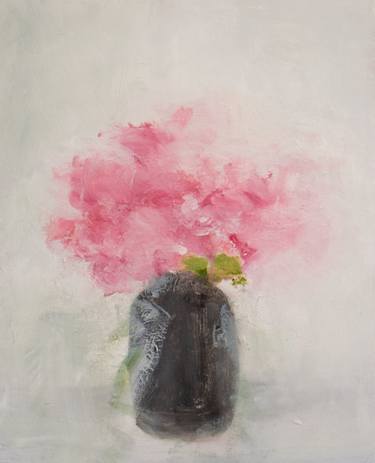 Original Contemporary Floral Painting by S H Khan