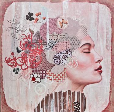 Original Contemporary People Painting by Irene Hoff