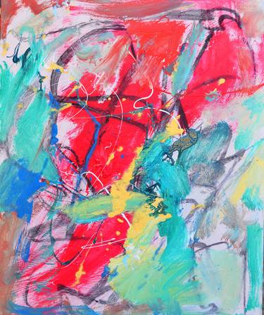 Print of Abstract Language Paintings by Grace Divine