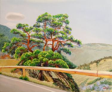 Original Impressionism Tree Paintings by Narek Hambardzumyan