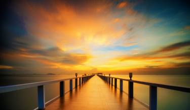 Original Impressionism Seascape Digital by Tony Rubino