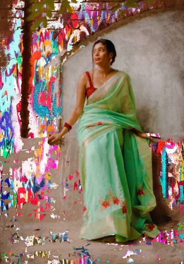 Original Impressionism Portrait Digital by Tony Rubino