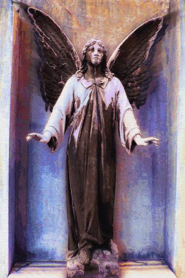 Original Pop Art Religious Digital by Tony Rubino