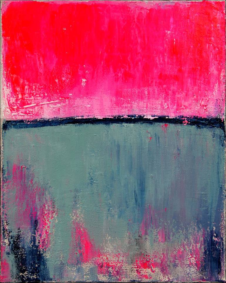 Print of Abstract Expressionism Abstract Paintings by Leon Grossmann