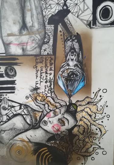 Original Figurative Culture Paintings by Xenia Toth