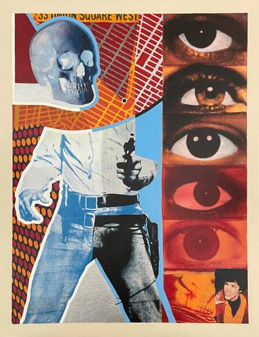 Original Pop Art Pop Culture/Celebrity Mixed Media by Lance Taylor