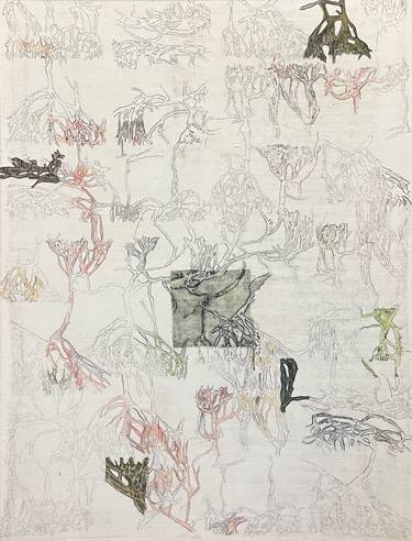 Original Contemporary Landscape Mixed Media by Veronica Gonzalez Ugarte
