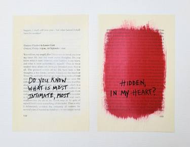 Original Conceptual Love Mixed Media by Cynthia Grow
