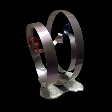 Original Abstract Expressionism Abstract Sculpture by Jose Ignacio Alvarado