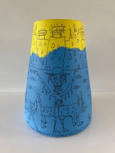 Original Abstract Expressionism Abstract Sculpture by Michael Stiegler