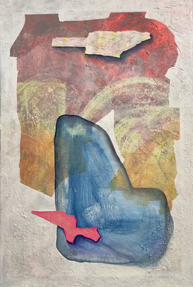 Original Abstract Expressionism Abstract Painting by Justin W John