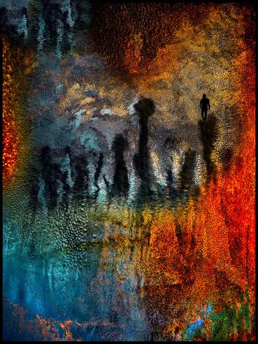 Original Abstract Expressionism Outer Space Photography by Algis Kemezys