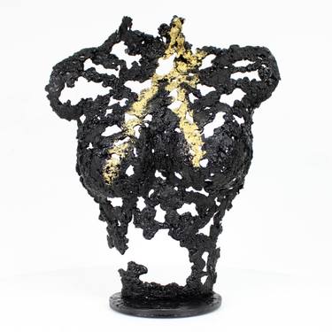 Original Art Deco Body Sculpture by Philippe Buil