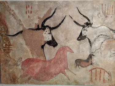 Original Figurative Animal Painting by James Cummins