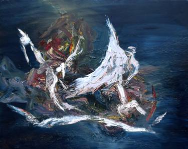 Original Abstract Nature Paintings by Juliette Kalse