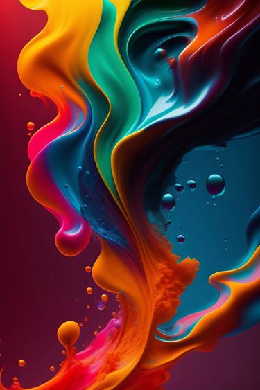 Original Realism Abstract Digital by Dmitry O
