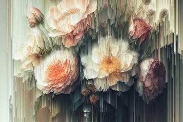 Original Abstract Floral Digital by Dmitry O