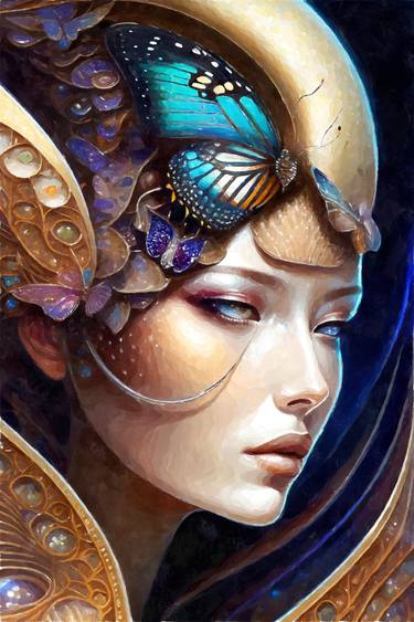 Original Abstract Women Digital by Dmitry O