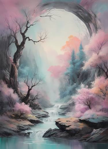 Original Contemporary Garden Digital by Dmitry O