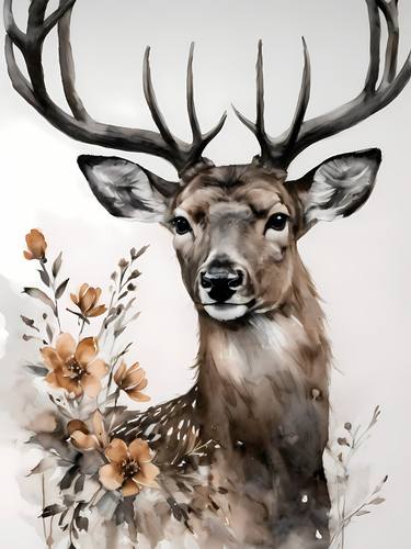 Original Abstract Animal Digital by Dmitry O