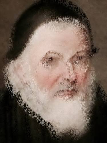 Original Abstract Portrait Digital by Dmitry O