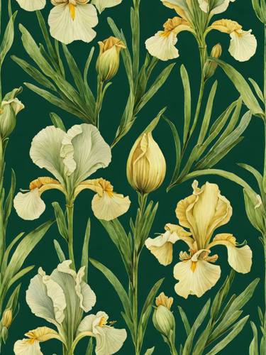 Original Abstract Floral Digital by Dmitry O