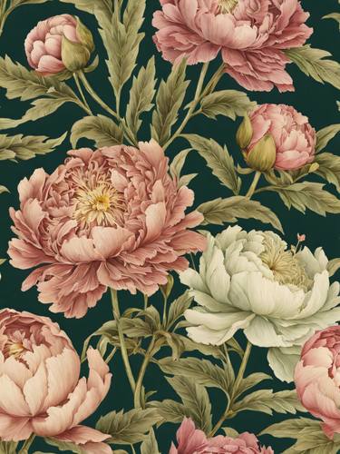 Original Abstract Floral Digital by Dmitry O