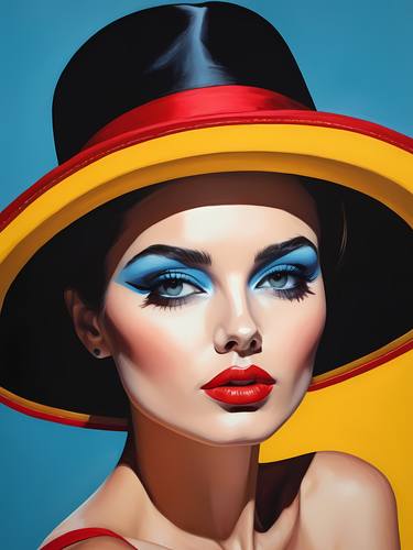 Original Abstract Women Digital by Dmitry O