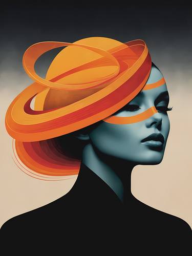 Original Abstract Women Digital by Dmitry O