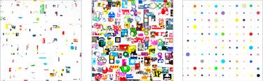 Original Conceptual Graffiti Collage by Egon Zippel