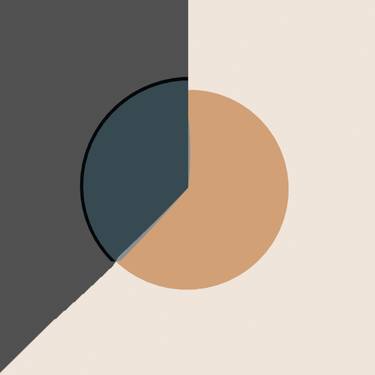 Original Minimalism Abstract Mixed Media by Rita Kapitulski