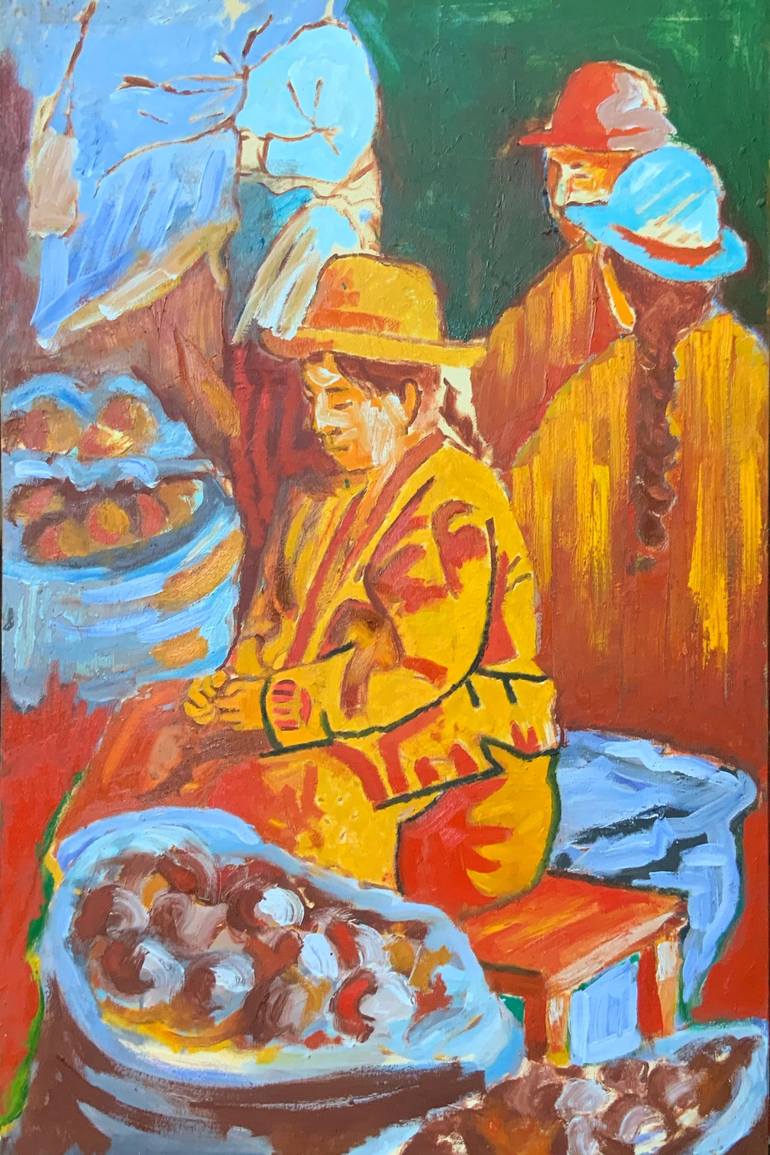 Print of Expressionism People Paintings by Joe Strachan